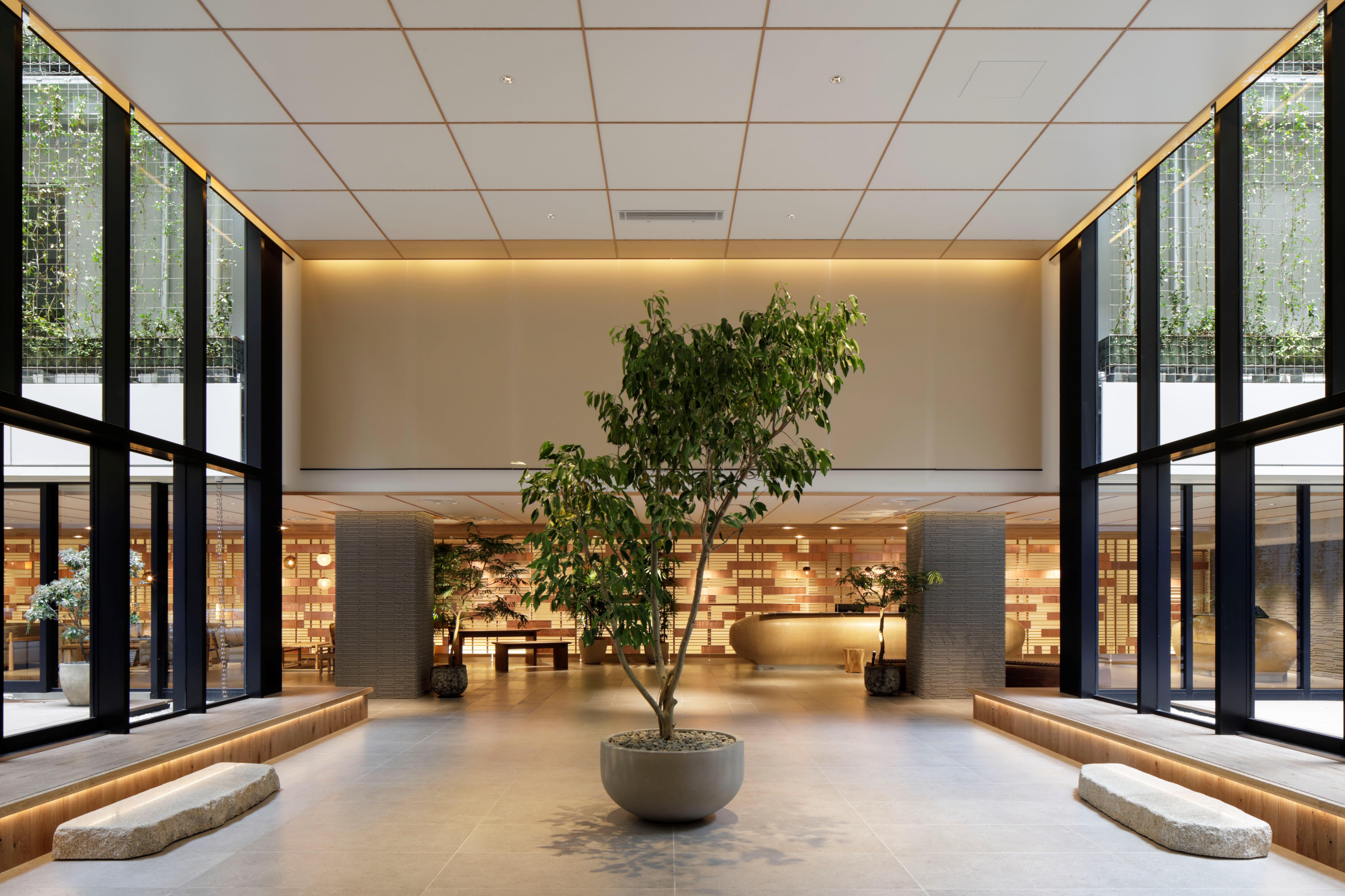 Good Nature Hotel Kyōto Exterior foto The lobby of the hotel