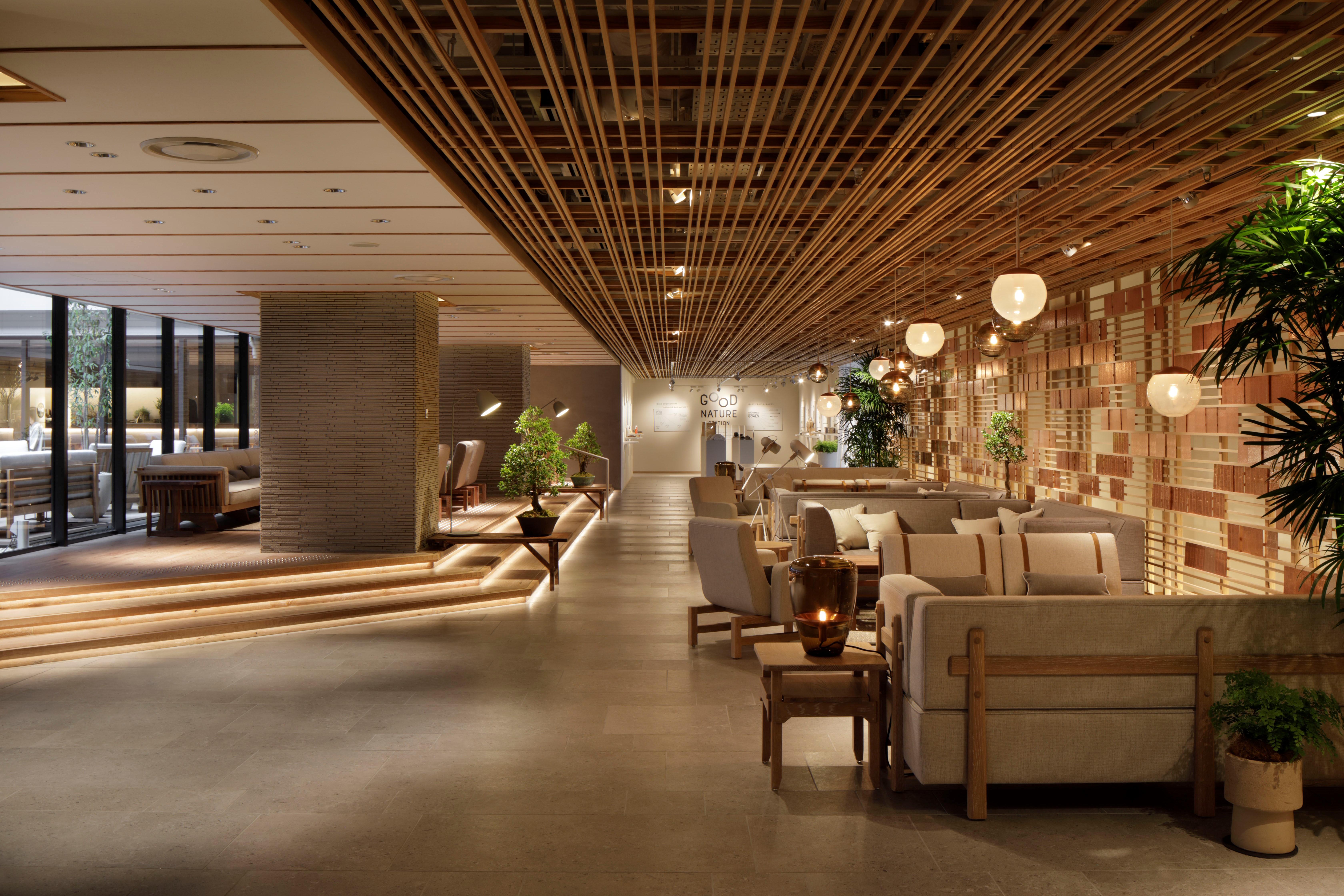 Good Nature Hotel Kyōto Exterior foto The interior of the lounge