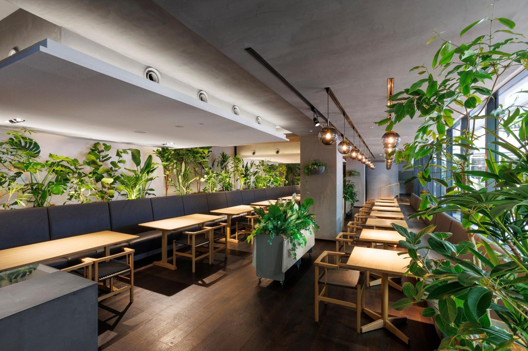 Good Nature Hotel Kyōto Exterior foto The interior of the restaurant