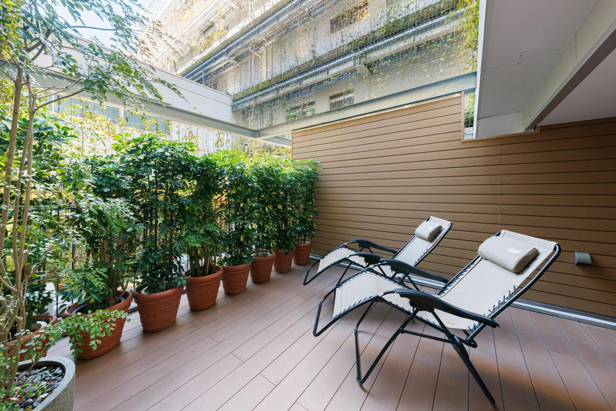 Good Nature Hotel Kyōto Exterior foto A balcony